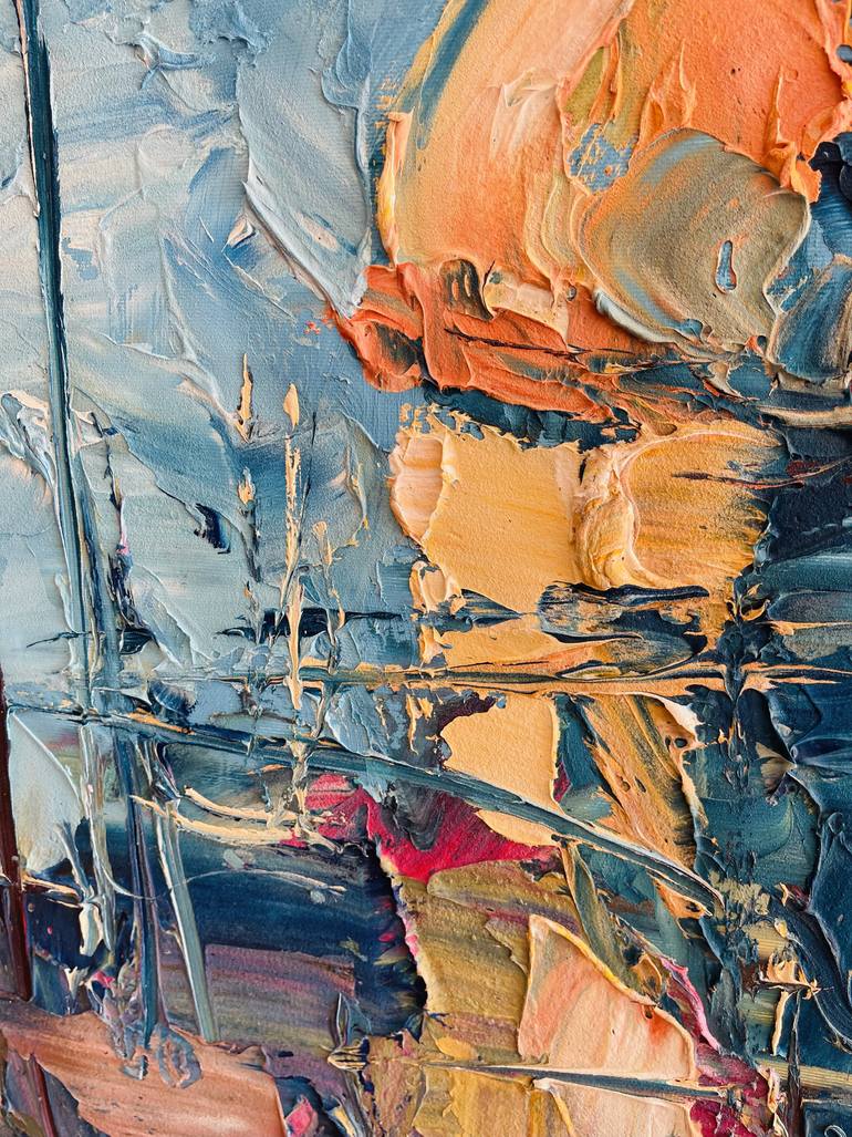 Original Impressionism Seascape Painting by Agostino Veroni