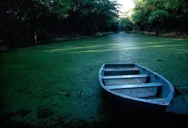 Print of Boat Photography by Partha Sen