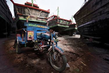 Print of Motorcycle Photography by Partha Sen