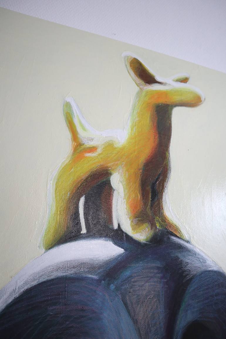 Original Figurative Dogs Painting by Korneel Jeuken