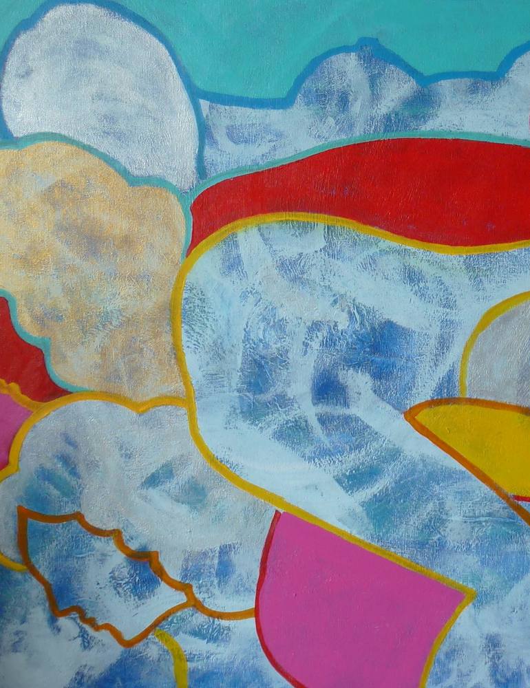 Original Pop Art Erotic Painting by Bernard Moutin