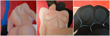 Original Erotic Paintings by Bernard Moutin