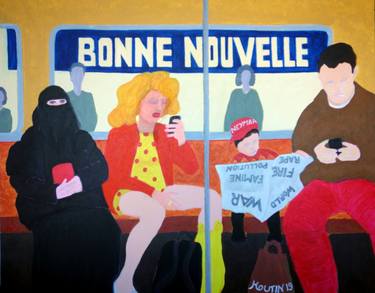 Print of Popular culture Paintings by Bernard Moutin