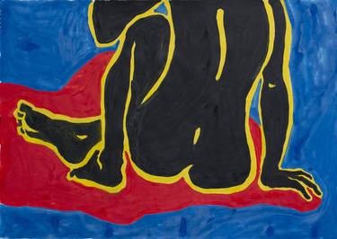 Print of Pop Art Nude Paintings by Lena Yastreb