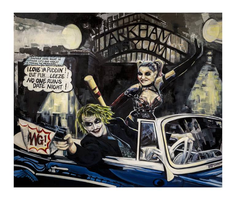 Original Comics Painting by Natalie Bennett