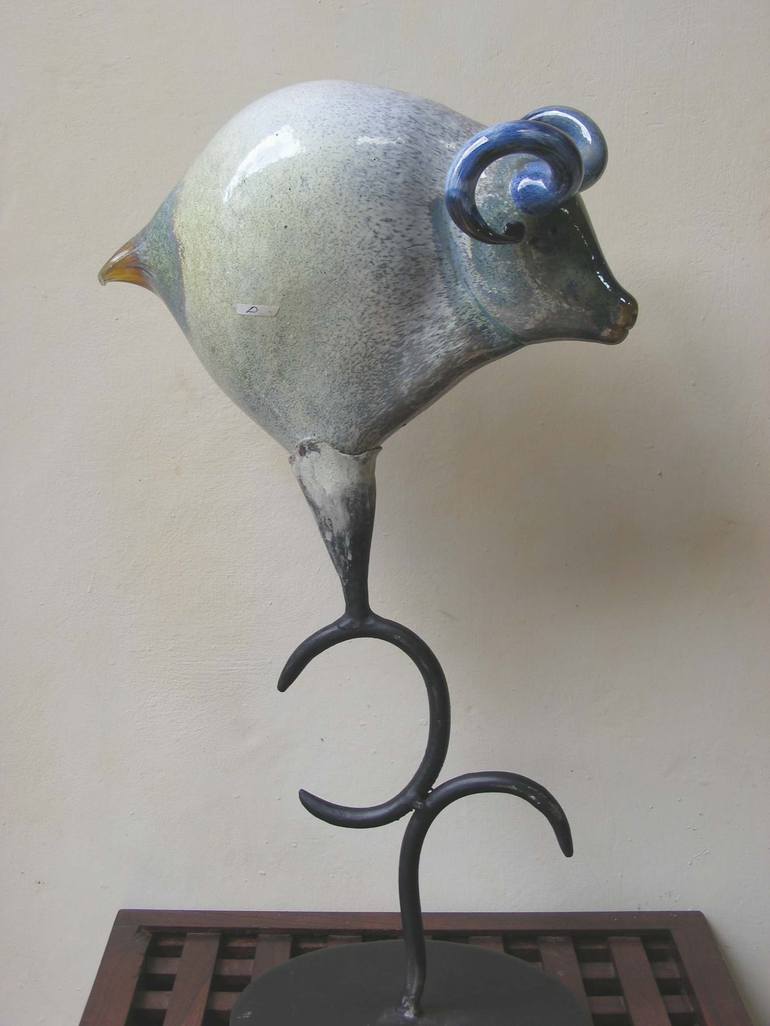 Original Figurative Animal Sculpture by Ron Seivertson