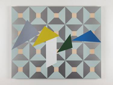 Original Geometric Painting by Francesca Simon