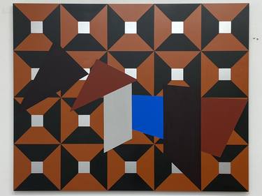 Original Geometric Painting by Francesca Simon