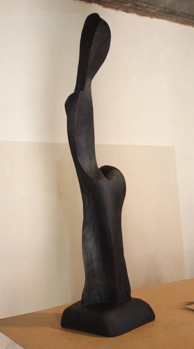 Original Abstract Expressionism Abstract Sculpture by Mahi Chafik-Idrissi