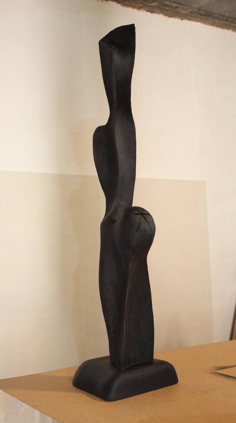 Original Abstract Expressionism Abstract Sculpture by Mahi Chafik-Idrissi