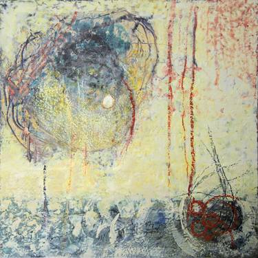 Print of Abstract Paintings by Mahi Chafik-Idrissi