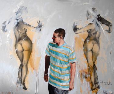 Original Realism Nude Paintings by Chris Stevens