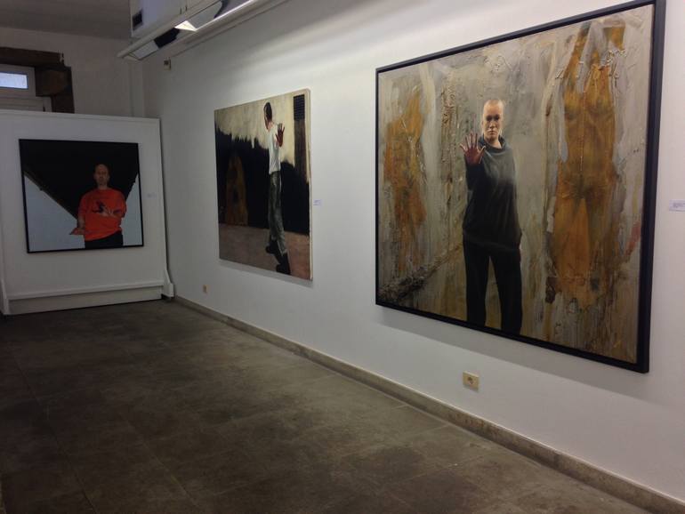 Original Figurative People Painting by Chris Stevens