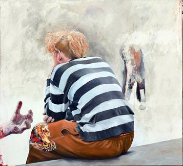 Original Realism People Paintings by Chris Stevens