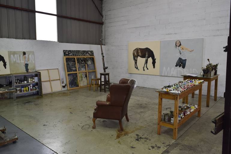 Original Figurative People Painting by Chris Stevens