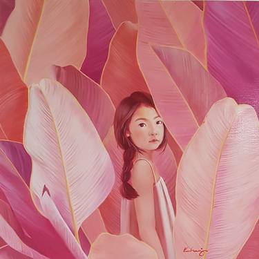 Saatchi Art Artist Hye-jeon Kim; Painting, “blossom into a flower” #art