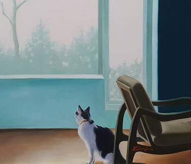 Original Cats Paintings by Hye-jeon Kim