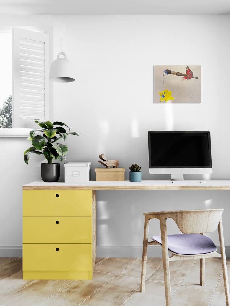 Original Contemporary Health & Beauty Painting by Jette Van Der Lende