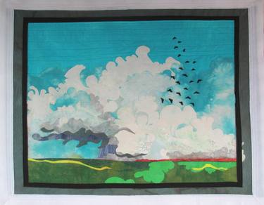 Print of Fine Art Landscape Collage by MaryAnn Ead