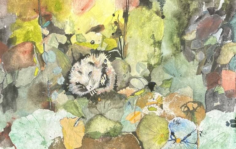 Original Impressionism Animal Paintings by Rebecca De Figueiredo