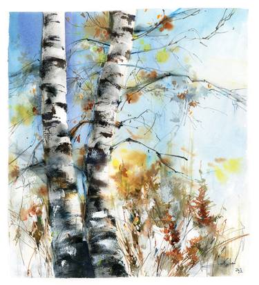 Birch Trees thumb