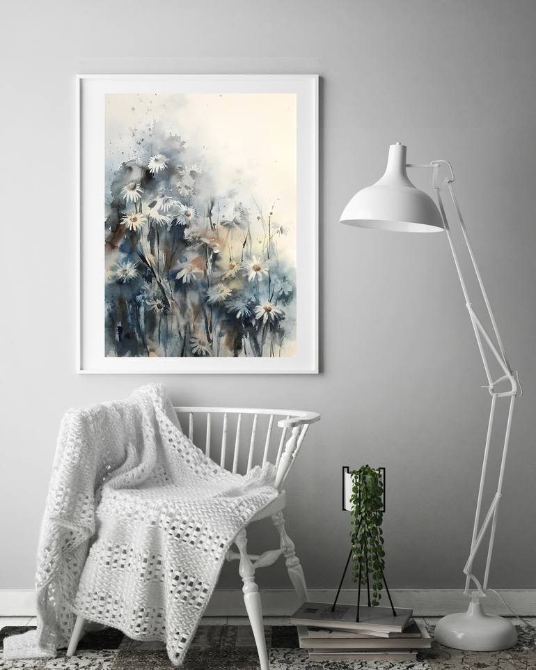 Original Impressionism Floral Painting by Sophie Rodionov