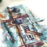 Rust
Watercolor painting of turquoise old door and rust lockers. 

Watercolor on paper: Saunders Waterford rough 100% cotton archival watercolor paper 140lb.

Not framed.
Certificate of Authenticity is included.

Signed on top.
Signed and dated on a back.