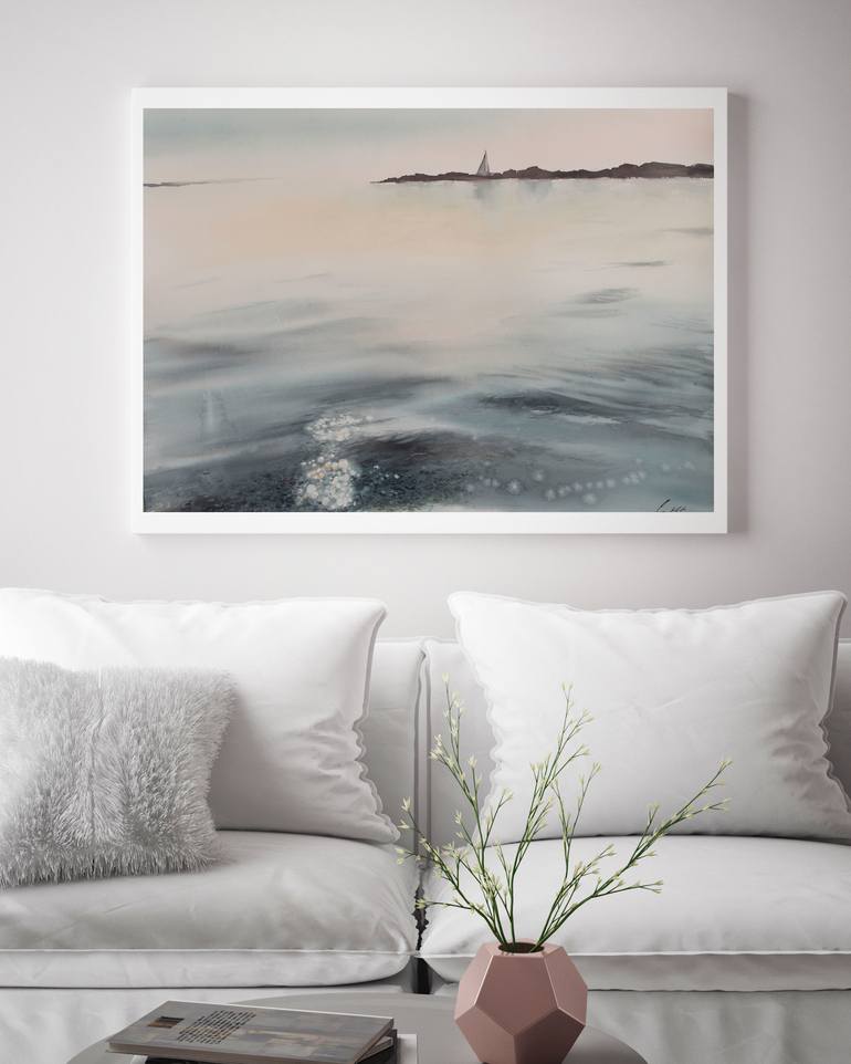Original Seascape Painting by Sophie Rodionov