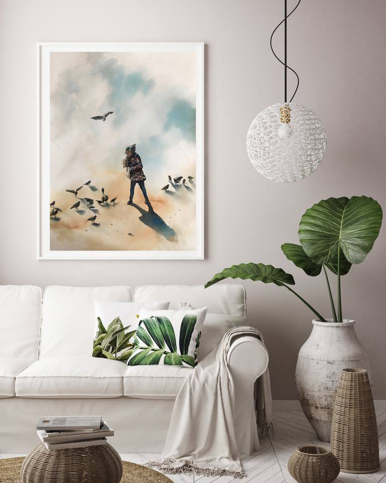 Original Impressionism Other Painting by Sophie Rodionov