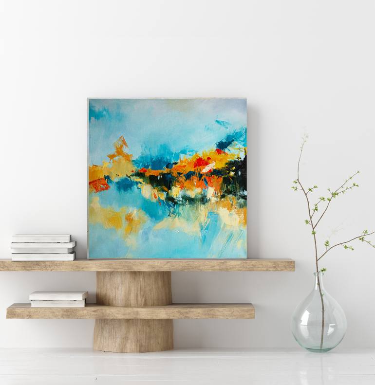 Original Abstract Painting by Sophie Rodionov