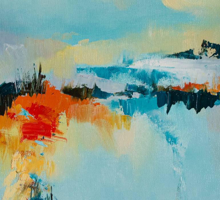Original Modernism Abstract Painting by Sophie Rodionov