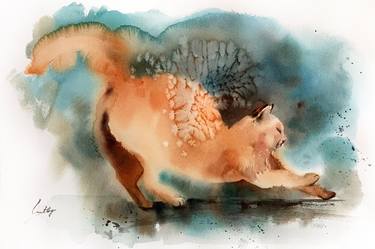 Original Impressionism Animal Paintings by Sophie Rodionov