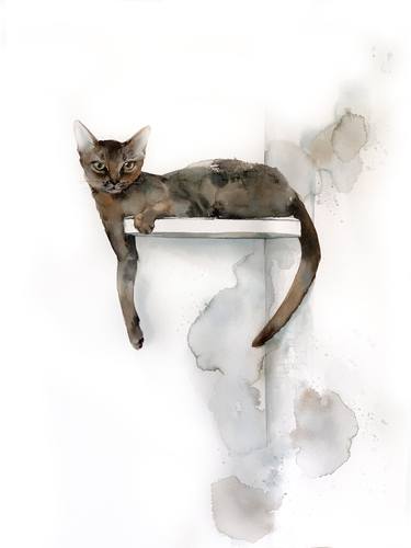 Print of Minimalism Animal Paintings by Sophie Rodionov