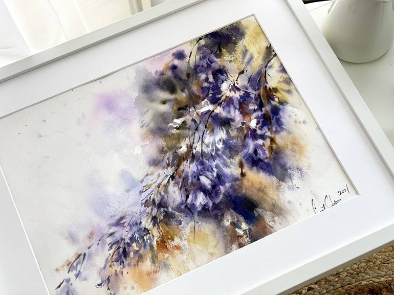 Original Impressionism Floral Painting by Sophie Rodionov