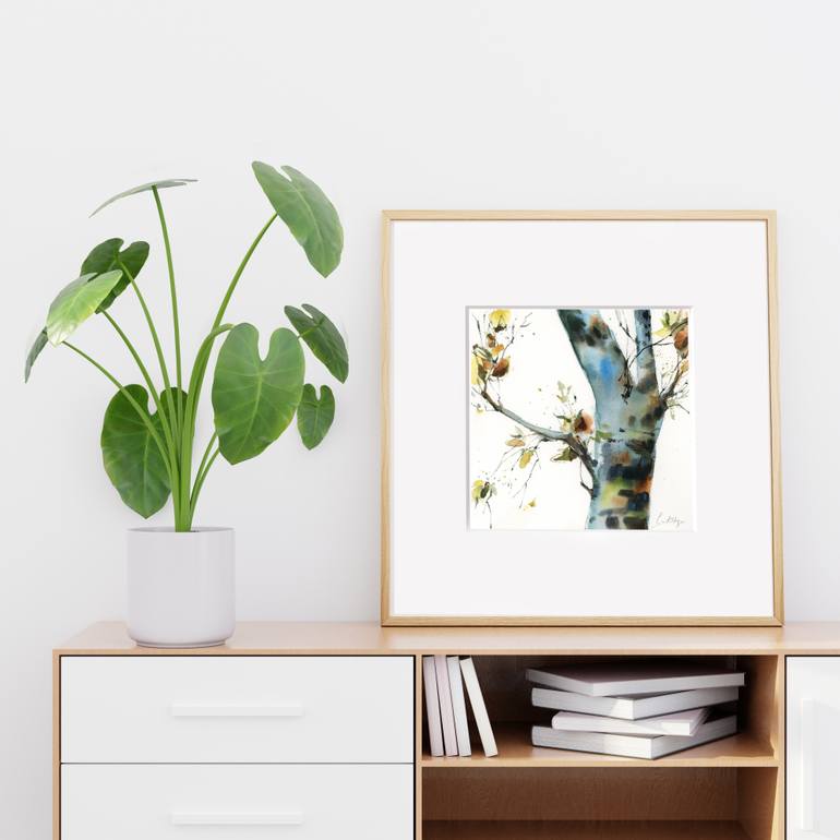 Original Impressionism Nature Painting by Sophie Rodionov