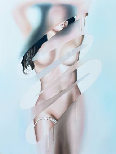 Original Figurative Body Paintings by Drew Darcy