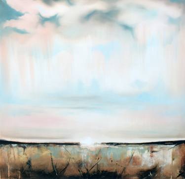 Original Abstract Landscape Paintings by Drew Darcy