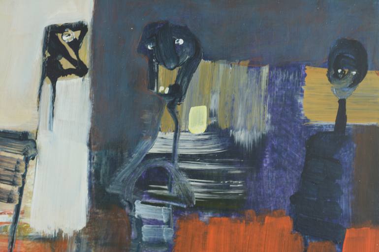 Original Surrealism Abstract Painting by Franz Petto