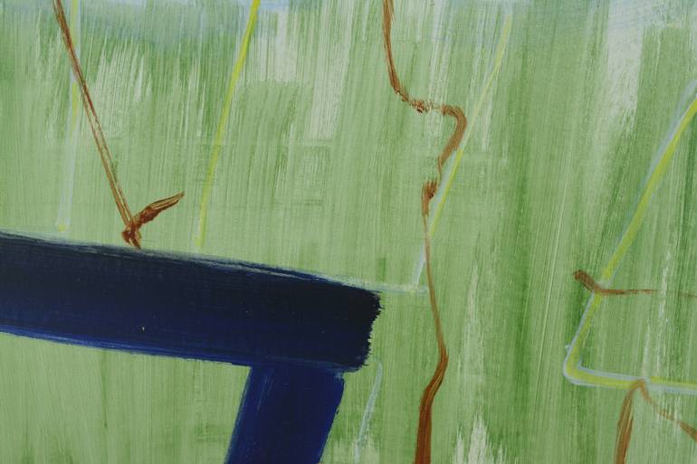 Original Modernism Abstract Painting by Franz Petto