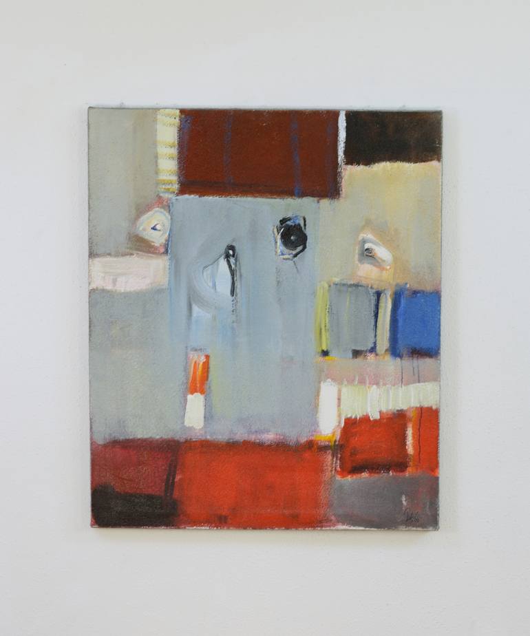 Original Abstract Expressionism Abstract Painting by Franz Petto