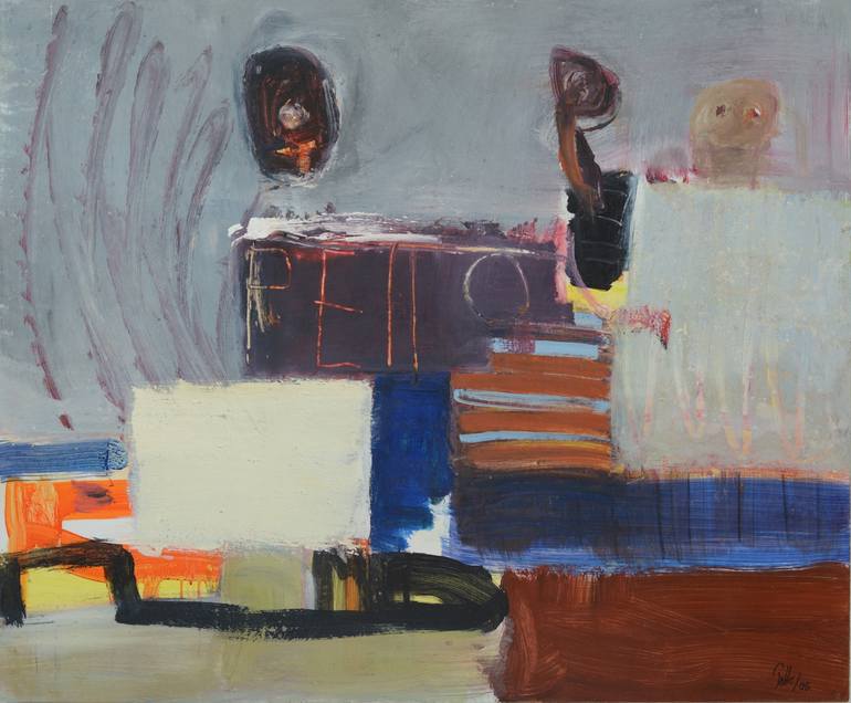 Print of Abstract Expressionism Landscape Paintings by Franz Petto