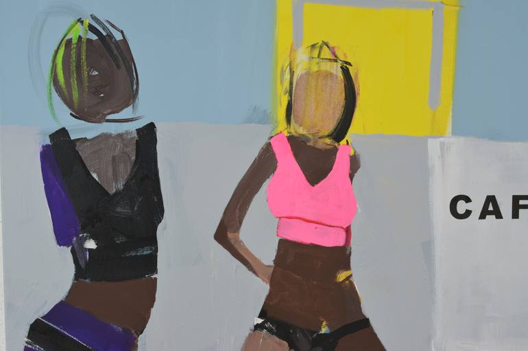 Original Figurative Erotic Painting by Franz Petto