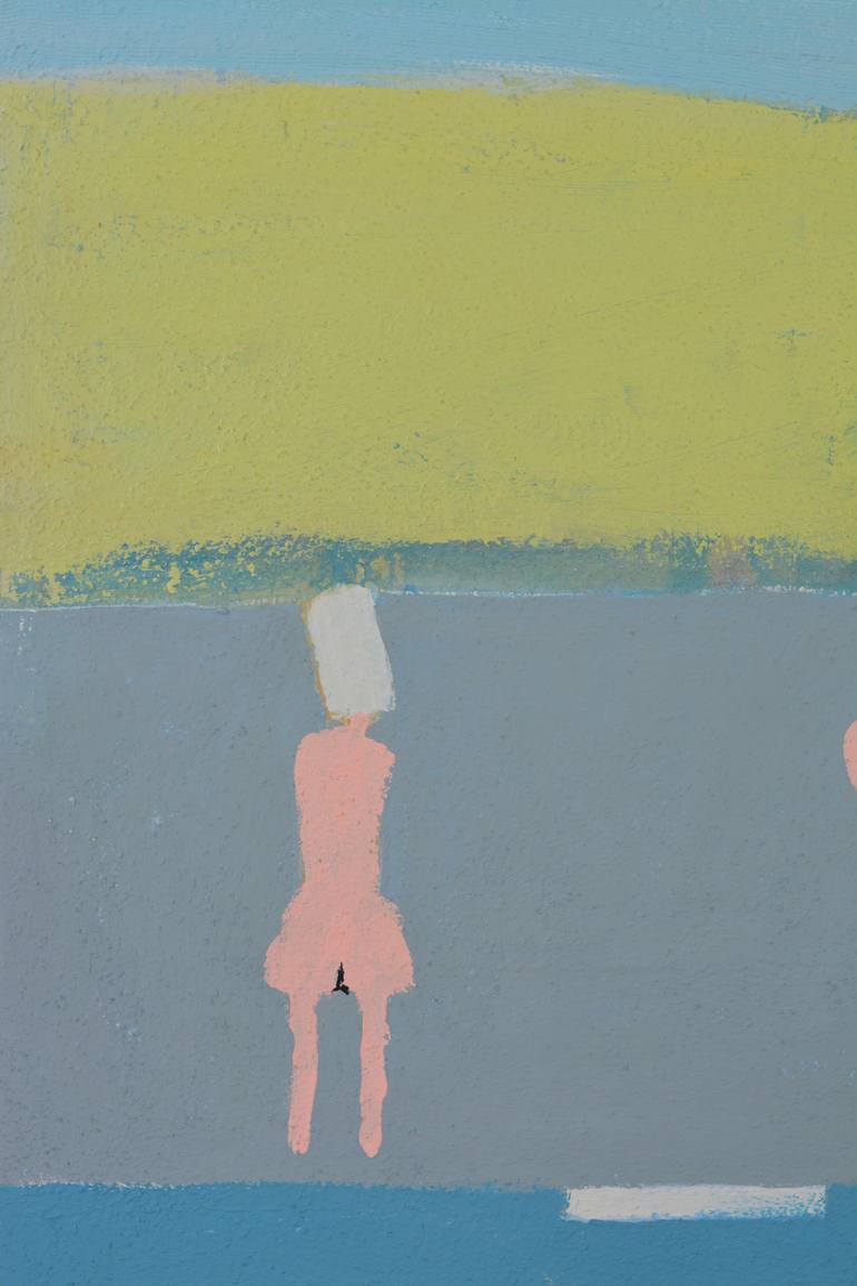 Original Dada Nude Painting by Franz Petto