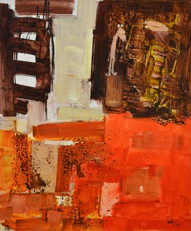 Original Abstract Expressionism Abstract Paintings by franz PETTO