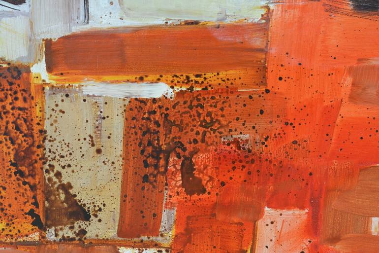 Original Abstract Expressionism Abstract Painting by Franz Petto
