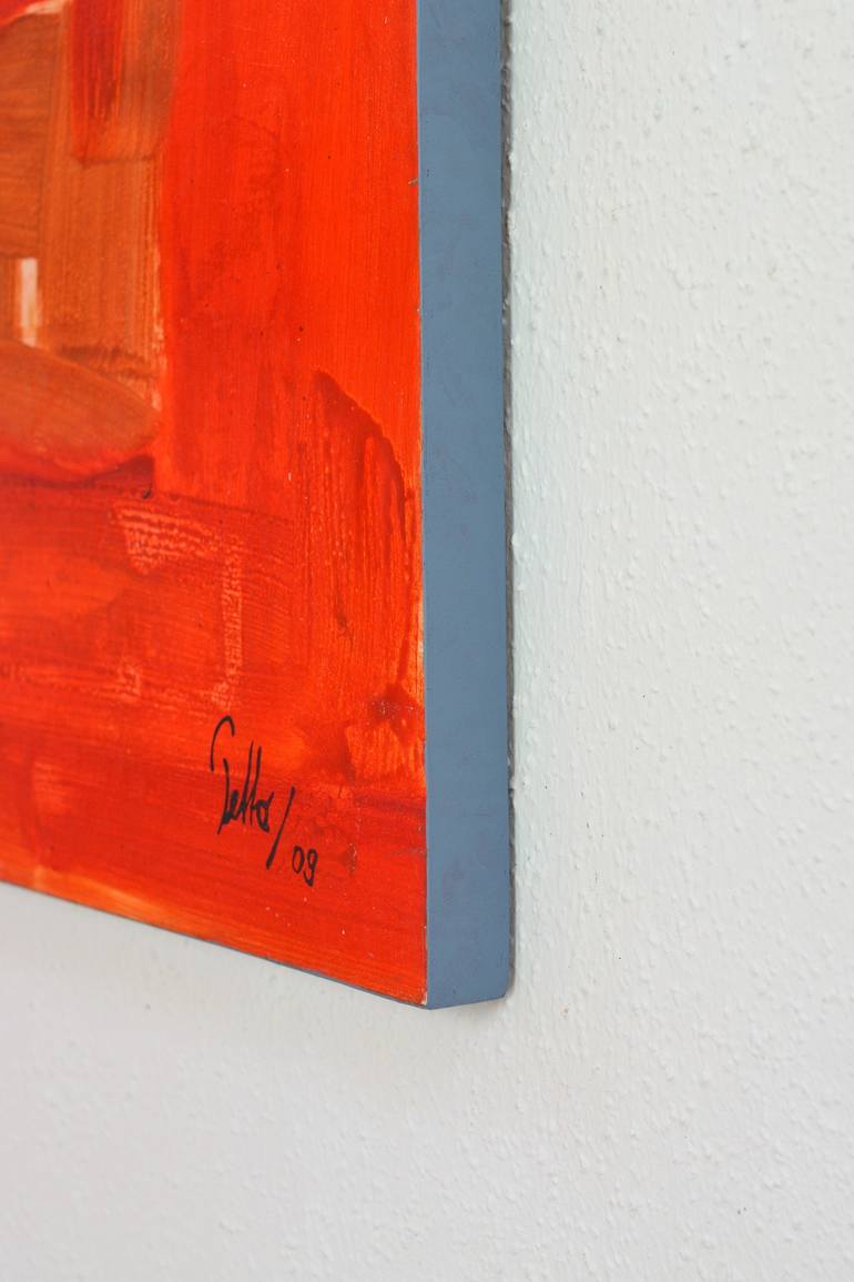 Original Abstract Expressionism Abstract Painting by Franz Petto