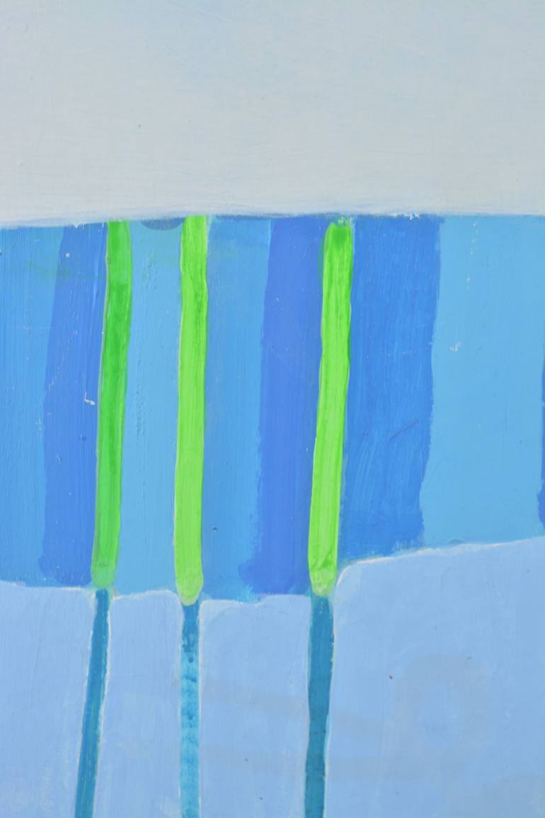 Original Minimalism Landscape Painting by Franz Petto