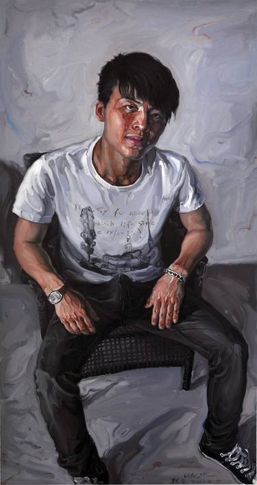 Original Realism People Paintings by Yi Wei