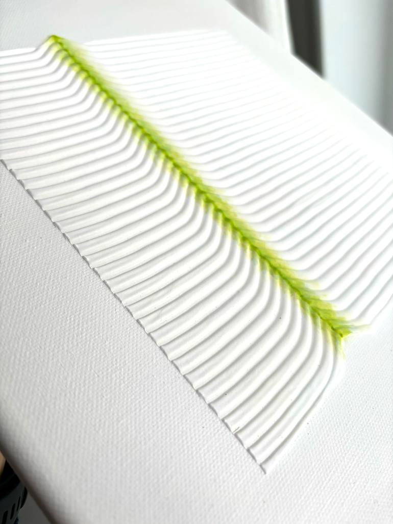 Original Expressionism Geometric Mixed Media by Amalia Pop