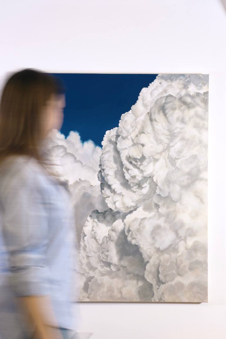 Original Photorealism Landscape Painting by Amalia Pop